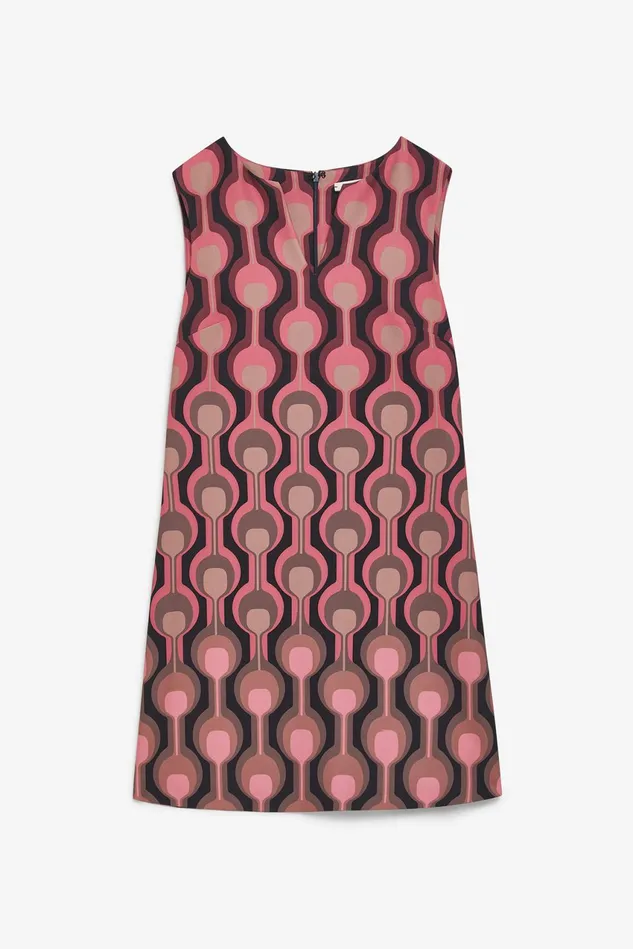 Women Malparmi Dresses Temple Degrad Cady Dress Pinkcamel