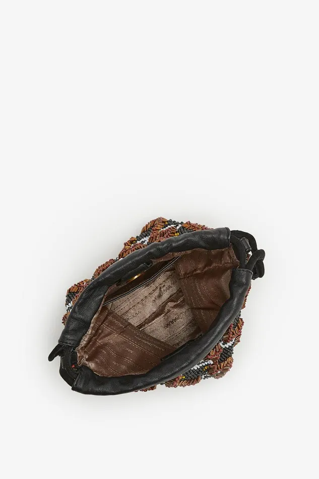 Women Malparmi Small Bags Muse Embroideries Bucket Bag Brownyellow