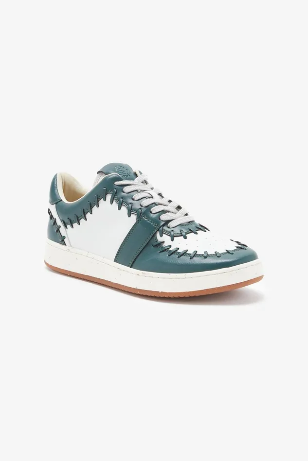 Women Malparmi Sneakers Leather Tress Sneakers Fern Green