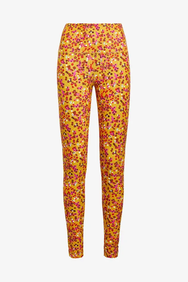 Women Malparmi Sportwear Flexi Flow Leggings Orangefuxia