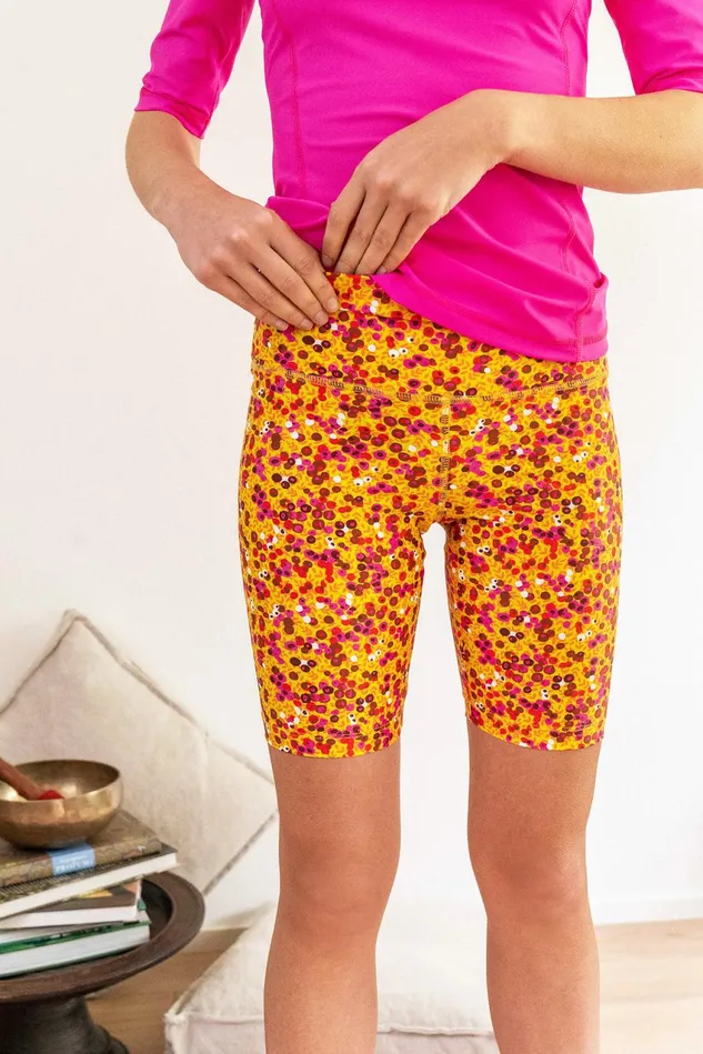 Women Malparmi Sportwear Free To Feel Shorts Orangefuxia