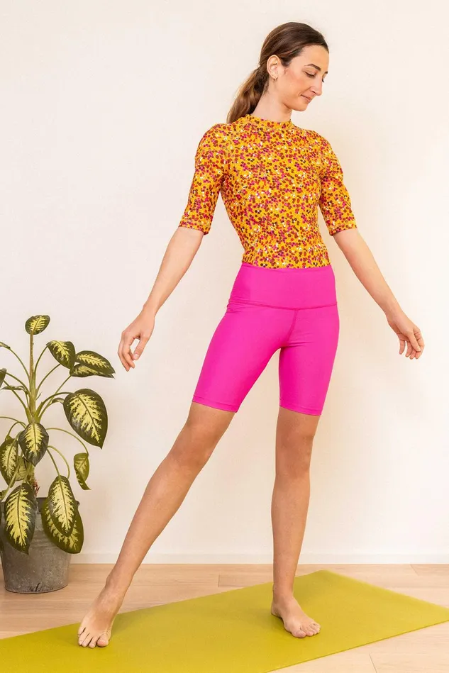 Women Malparmi Sportwear Pop Life TShirt Orangefuxia