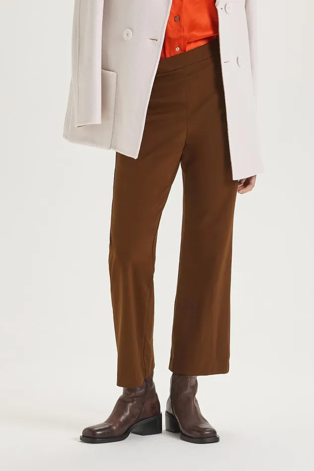 Women Malparmi Trousers Comfy Jersey Trousers Barley