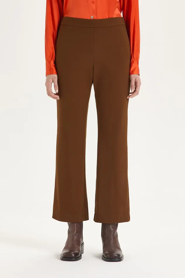 Women Malparmi Trousers Comfy Jersey Trousers Barley