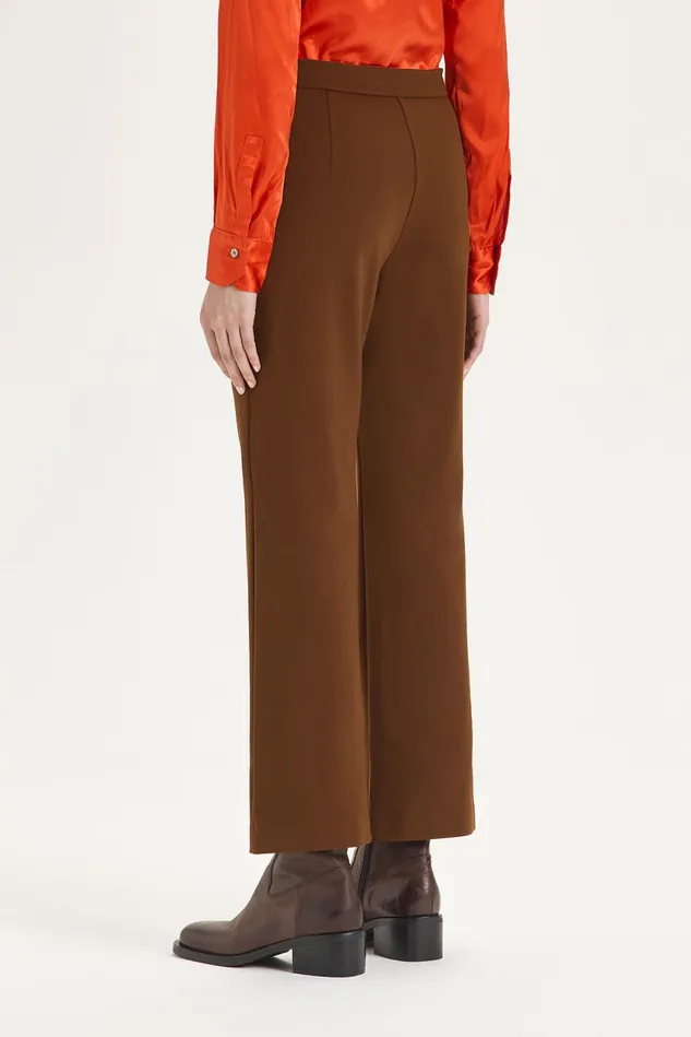 Women Malparmi Trousers Comfy Jersey Trousers Barley