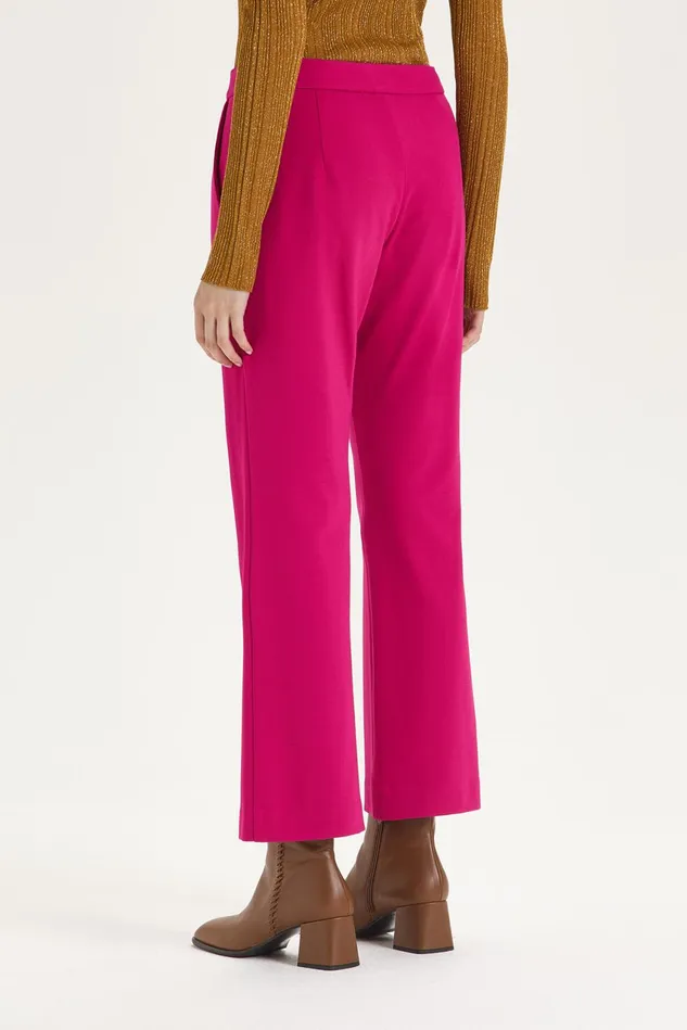 Women Malparmi Trousers Comfy Jersey Trousers Cyclamen