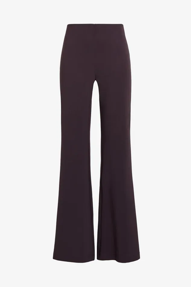 Women Malparmi Trousers Soft Jersey Trousers Brown