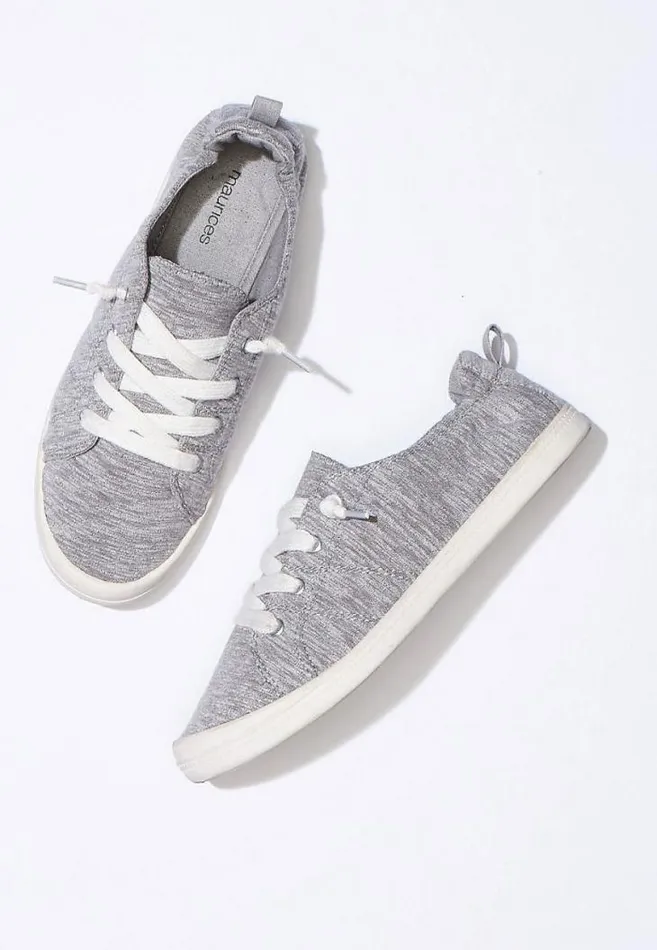 Women Mariah Scrunch Back Sneaker Maurices Flats and Sneakers