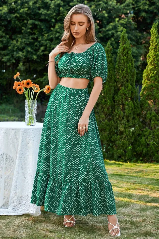 Women Maxi Dresses Cupshe Hollis Offshoulder Bubble Sleeve AShape Dress Green Women Maxi Dresses Cupshe Hollis Offshoulder Bubble Sleeve AShape Dress Green