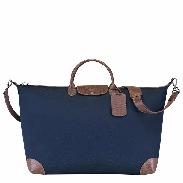 WomenMen Boxford M Travel Bag Blue Longchamp Travel Bags