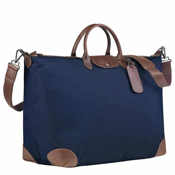 WomenMen Boxford M Travel Bag Blue Longchamp Travel Bags