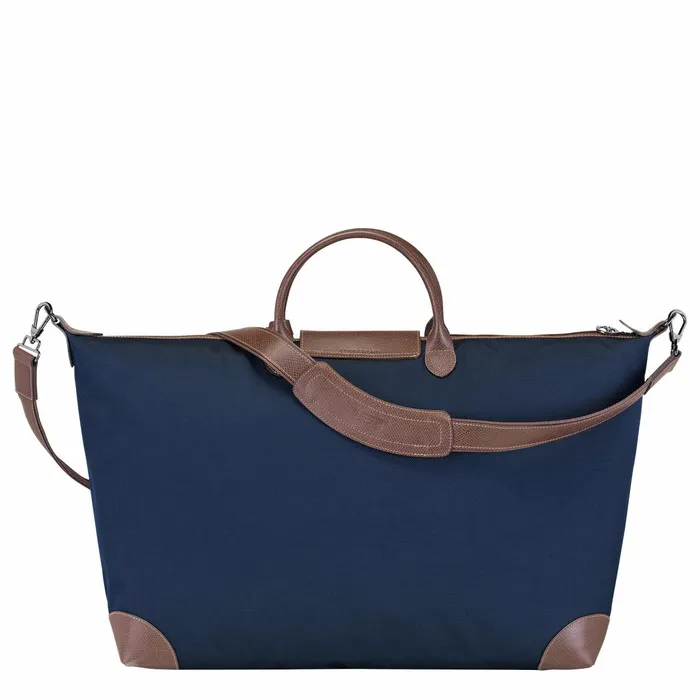 WomenMen Boxford M Travel Bag Blue Longchamp Travel Bags