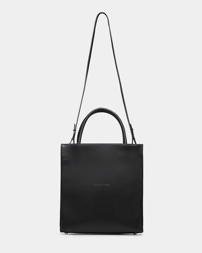 WomenMen Filling Pieces Bags and Leather Goods Tote Bag Medium Classic Black