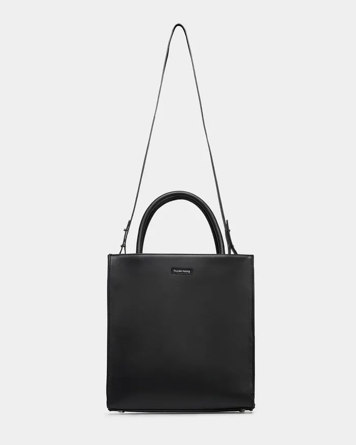 WomenMen Filling Pieces Bags and Leather Goods Tote Bag Medium Classic Black