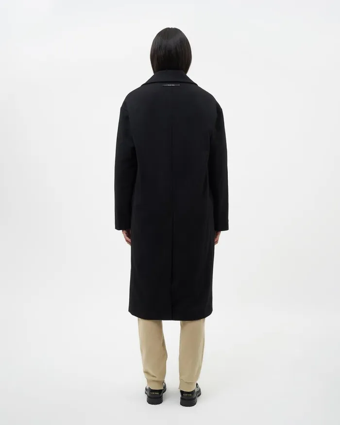 WomenMen Filling Pieces Coats and Jackets Studio Wool Coat Black