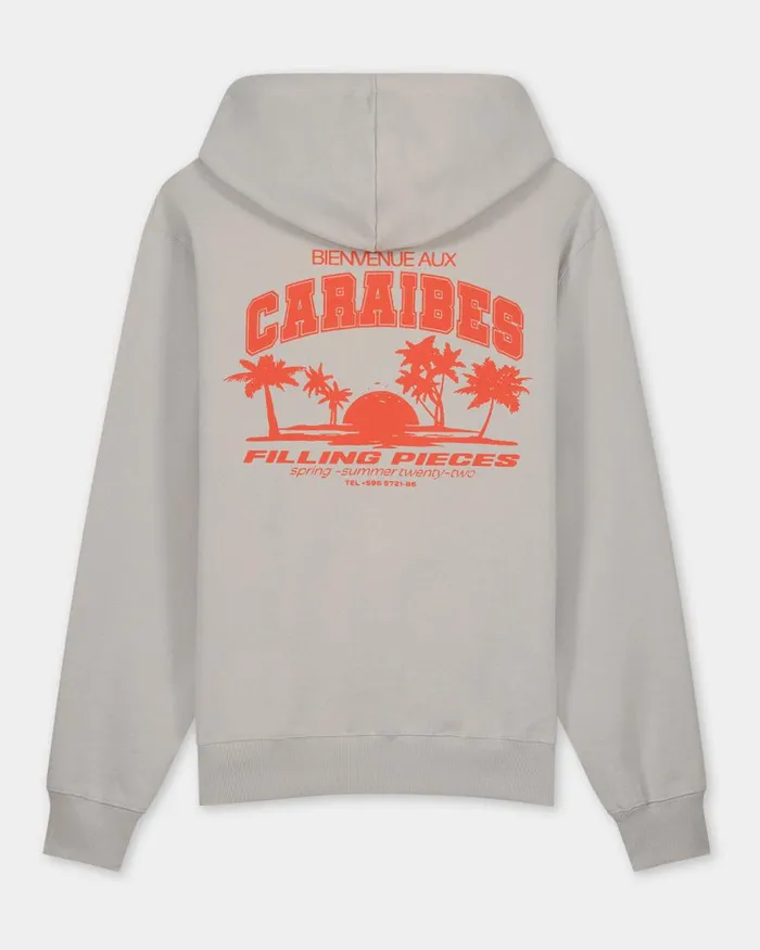 WomenMen Filling Pieces Hoodies and Sweatshirts Hoodie Caraibes Cool Grey
