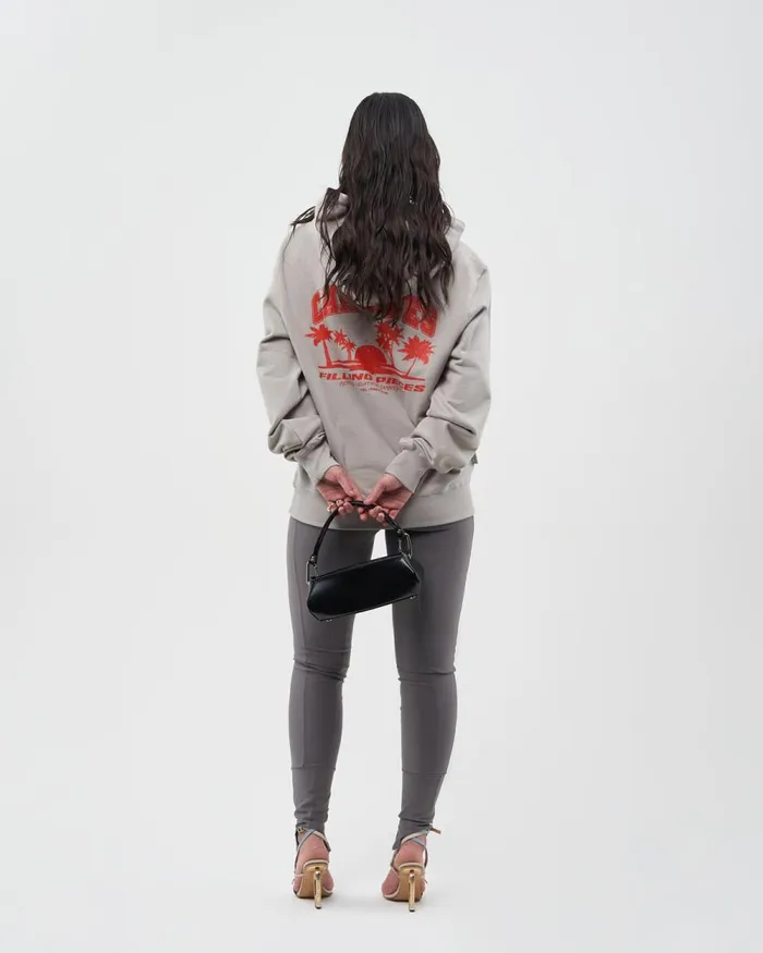 WomenMen Filling Pieces Hoodies and Sweatshirts Hoodie Caraibes Cool Grey