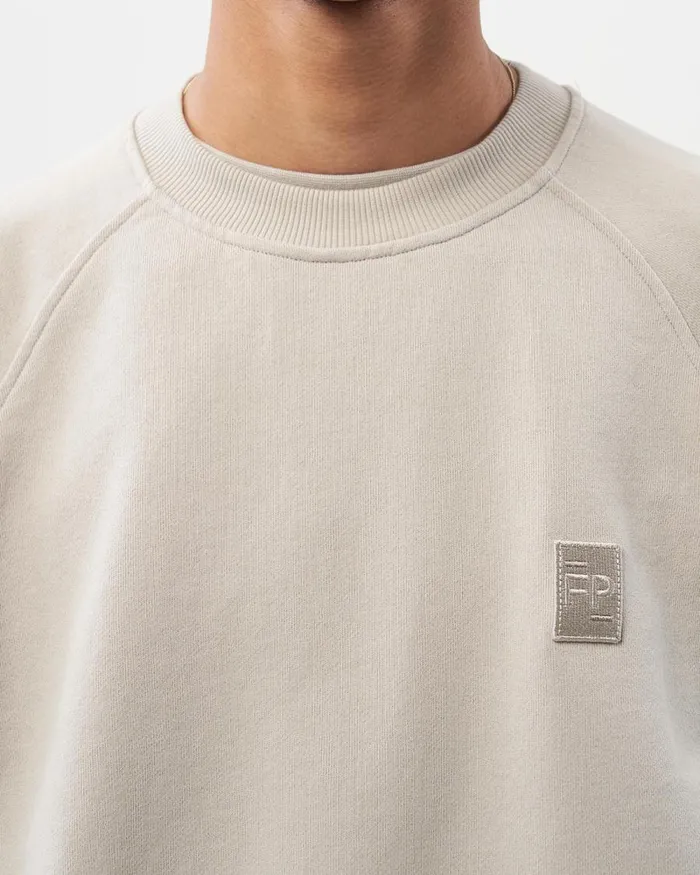 WomenMen Filling Pieces Hoodies and Sweatshirts Lux Crewneck Cool Grey