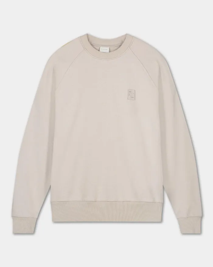 WomenMen Filling Pieces Hoodies and Sweatshirts Lux Crewneck Cool Grey