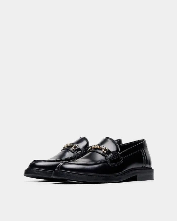 WomenMen Filling Pieces Loafers and Dress Shoes Loafer Polido All Black