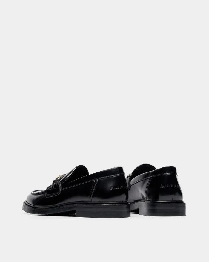 WomenMen Filling Pieces Loafers and Dress Shoes Loafer Polido All Black