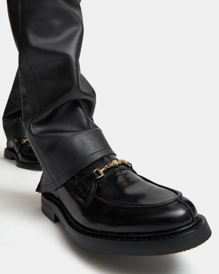WomenMen Filling Pieces Loafers and Dress Shoes Loafer Polido All Black