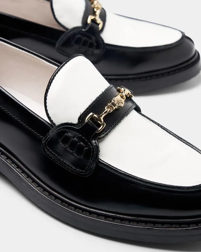 WomenMen Filling Pieces Loafers and Dress Shoes Loafer Polido White Black