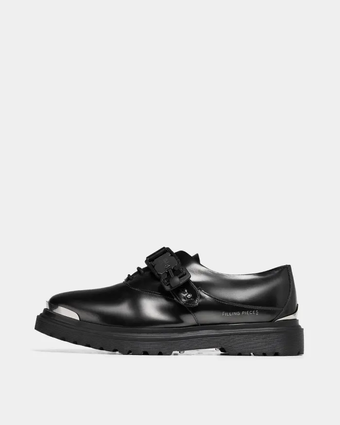 WomenMen Filling Pieces Loafers and Dress Shoes Waspy Dress Up Black