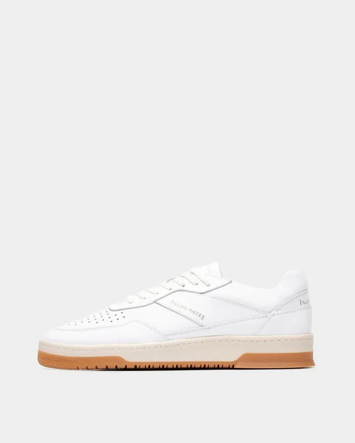 WomenMen Filling Pieces Sneakers Ace Spin White