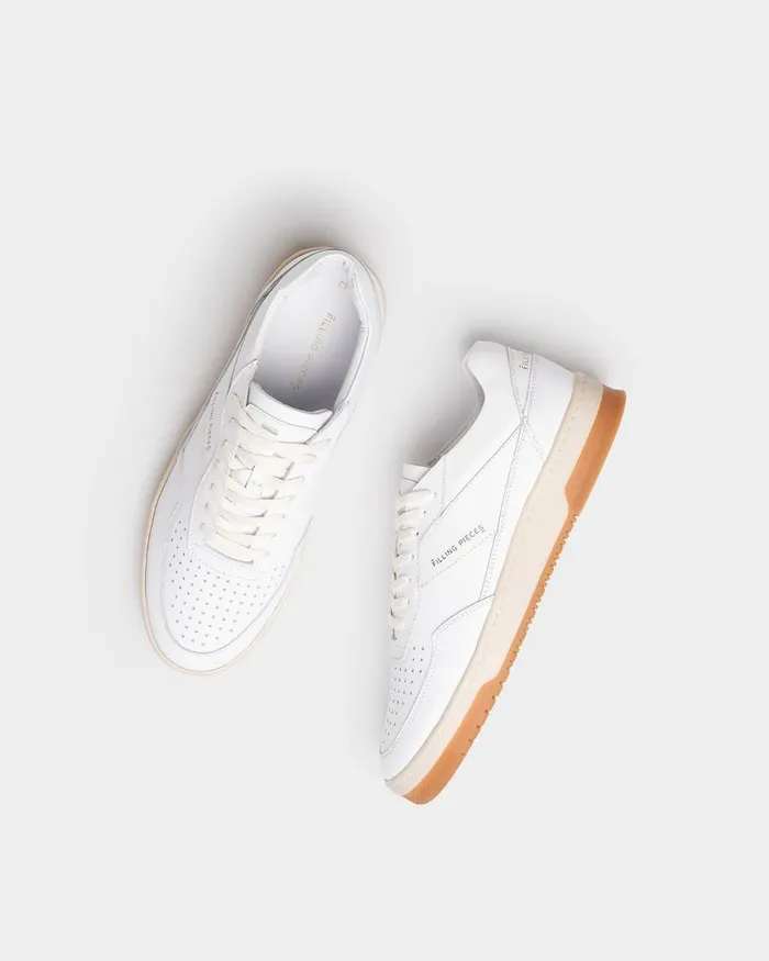 WomenMen Filling Pieces Sneakers Ace Spin White