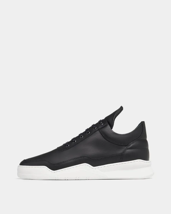 WomenMen Filling Pieces Sneakers Low Top Ghost Matt Nappa Black