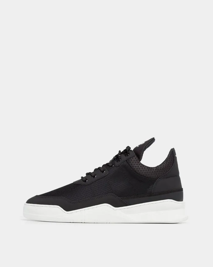 WomenMen Filling Pieces Sneakers Low Top Ghost Radar Black