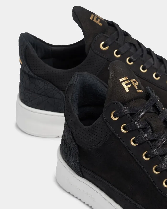 WomenMen Filling Pieces Sneakers Low Top Ripple Ceres Black