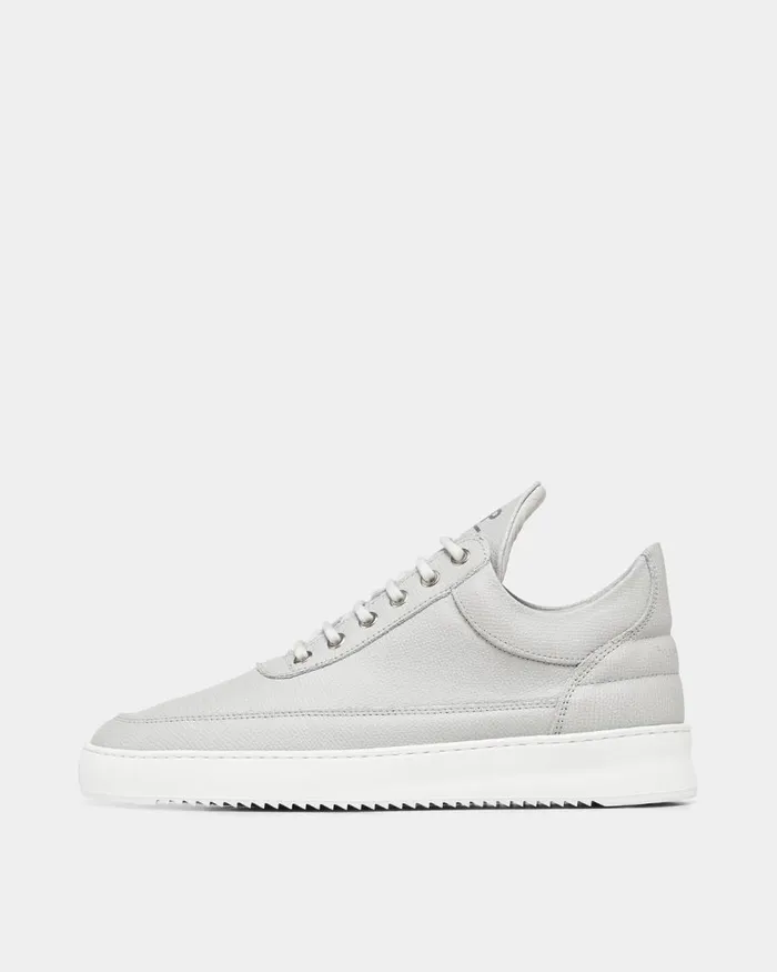 WomenMen Filling Pieces Sneakers Low Top Ripple Crumbs Light Grey