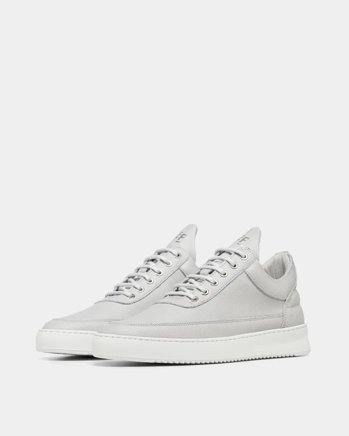 WomenMen Filling Pieces Sneakers Low Top Ripple Crumbs Light Grey