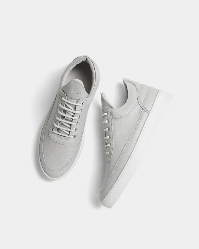 WomenMen Filling Pieces Sneakers Low Top Ripple Crumbs Light Grey