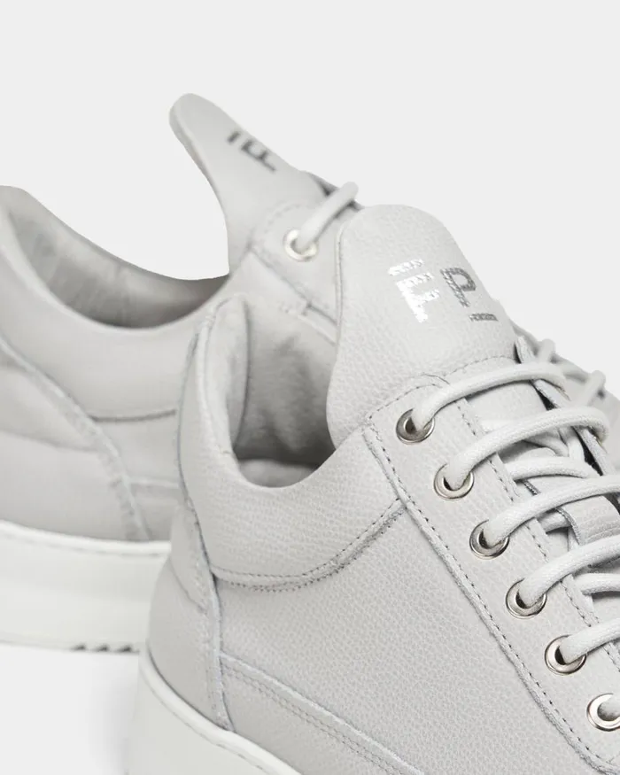 WomenMen Filling Pieces Sneakers Low Top Ripple Crumbs Light Grey