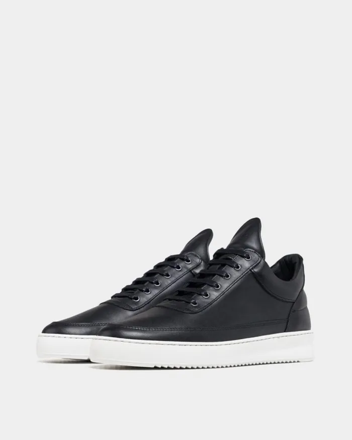 WomenMen Filling Pieces Sneakers Low Top Ripple Nappa Black