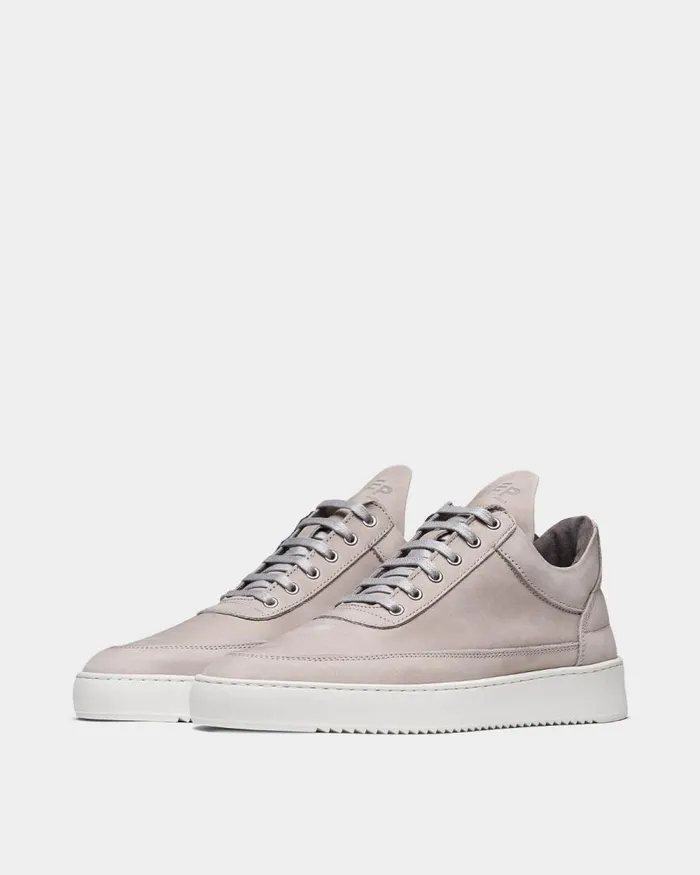 WomenMen Filling Pieces Sneakers Low Top Ripple Nubuck Plaster Beige