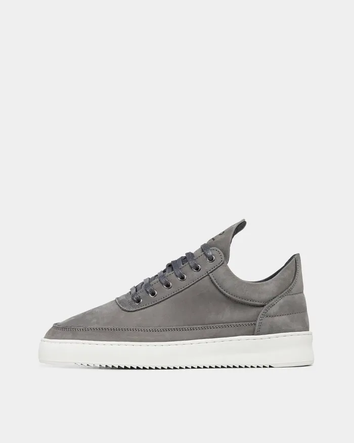 WomenMen Filling Pieces Sneakers Low Top Ripple Nubuck Shark Grey