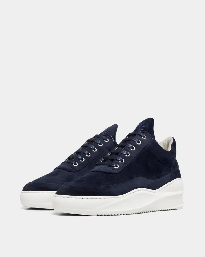 WomenMen Filling Pieces Sneakers Low Top Sky Cit Blue Navy