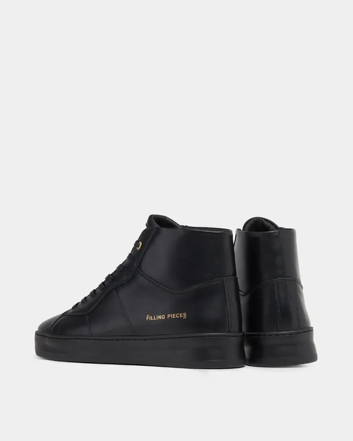 WomenMen Filling Pieces Sneakers Mid Plain Court Black
