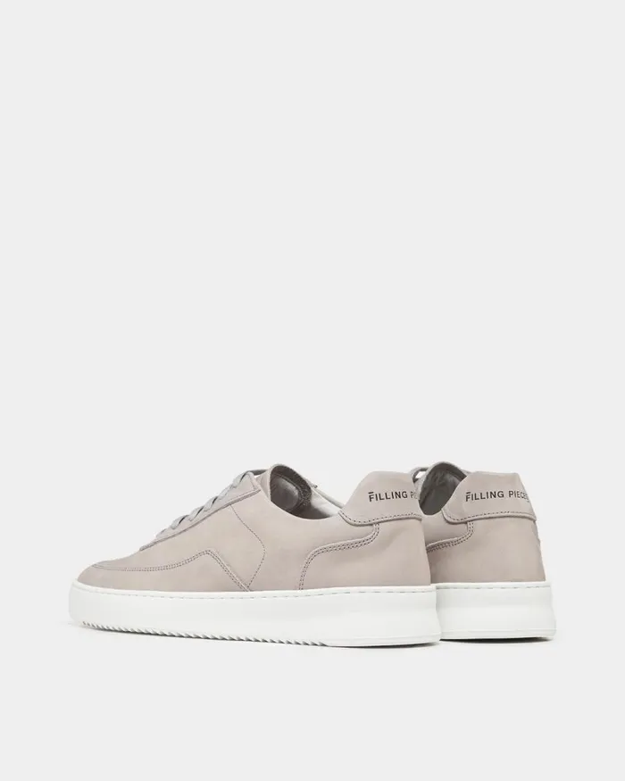 WomenMen Filling Pieces Sneakers Mondo 20 Ripple Nubuck Light Grey