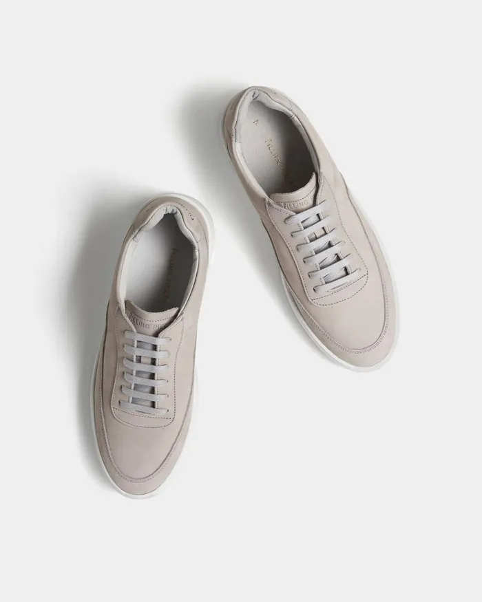 WomenMen Filling Pieces Sneakers Mondo 20 Ripple Nubuck Light Grey