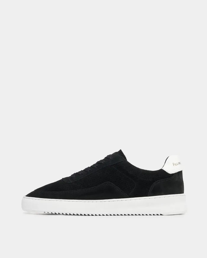 WomenMen Filling Pieces Sneakers Mondo Perforated Black