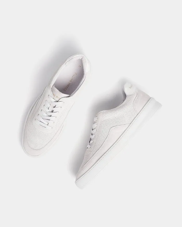WomenMen Filling Pieces Sneakers Mondo Perforated White