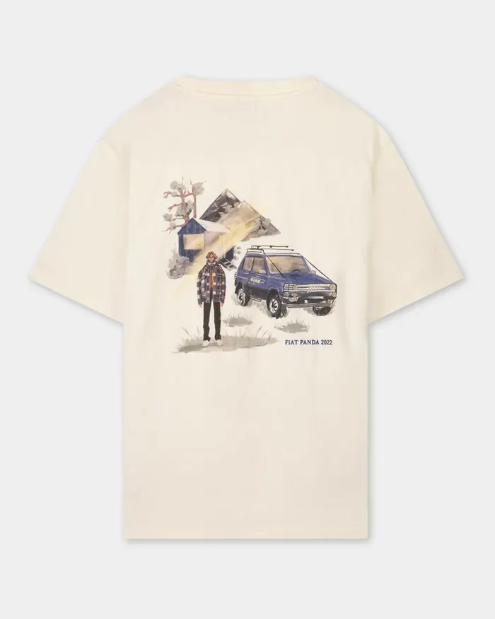 WomenMen Filling Pieces TShirts and Shirts Core Tee Differs Off White