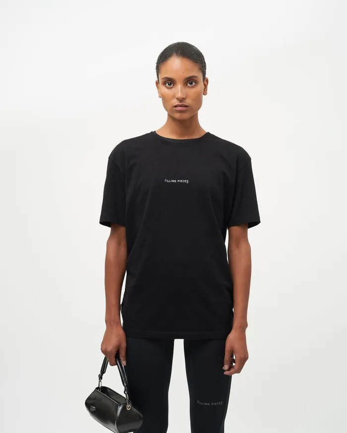WomenMen Filling Pieces TShirts and Shirts Core Tee Slim Fit Black