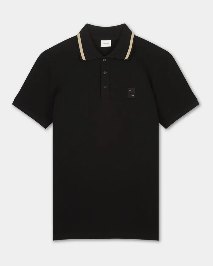 WomenMen Filling Pieces TShirts and Shirts Lux Polo Black