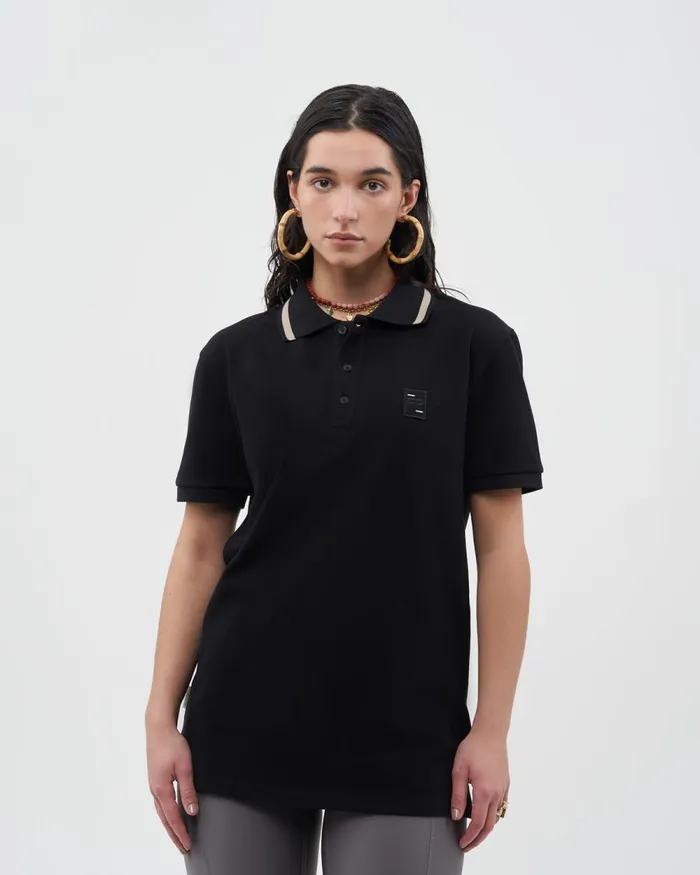 WomenMen Filling Pieces TShirts and Shirts Lux Polo Black